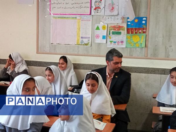 بازدید معاون پرورشی اداره آموزش و پرورش شهرستانهای تهران از نزدیک با مشکلات و چالش های مدرسه شهید رستمی