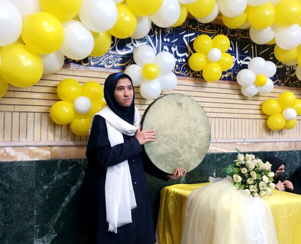 جشن نیمه شعبان در دبیرستان خیرغیابی