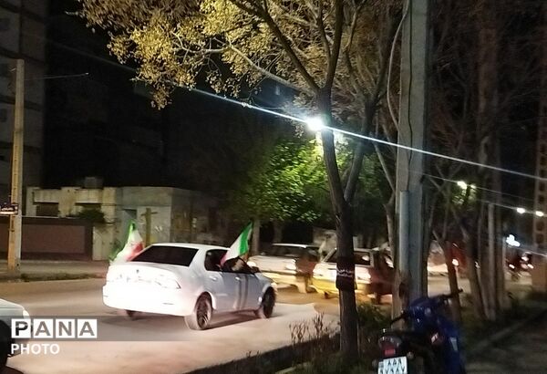 رژه ماشینی در سراسر شهر نیشابور-۳