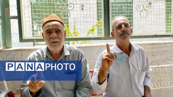 حضور مردم شهرستان خلیل آباد در چهاردهمین دوره انتخابات ریاست جمهوری