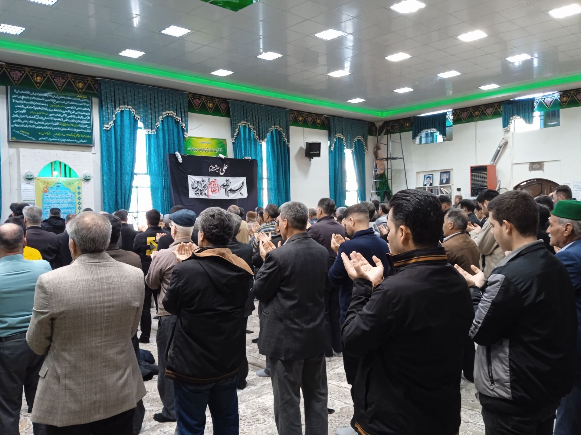 اقامه نماز عید بندگی در مسجد چهارده معصوم الغدیر