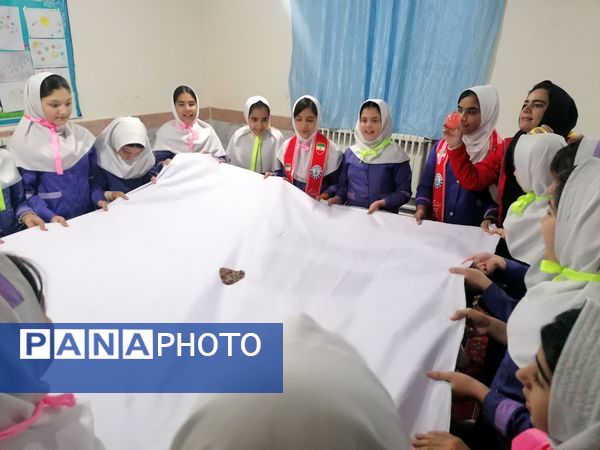 اردوی  درون مدرسه‌ای در مدرسه قرآنی شهید قادر پناه