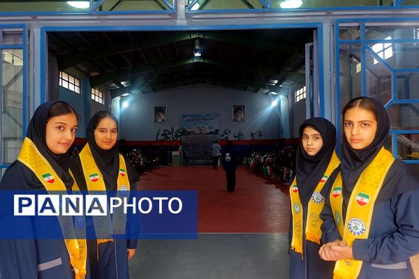 افتتاحیه المپیاد ورزشی درون مدرسه‌ای در منطقه کهریزک 