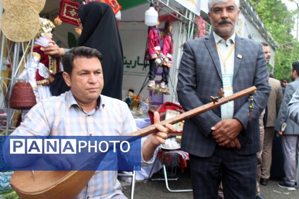 افتتاح نمایشگاه دستاوردهای کانون‌های فرهنگی و تربیتی سراسر کشور در اردوگاه شهید باهنر