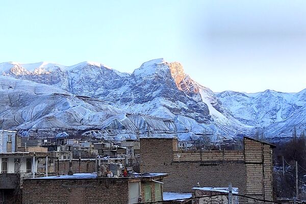 جلوه زمستانی طبیعت شهر بار نیشابور 