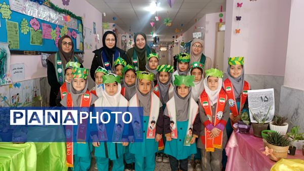 درختکاری در دبستان شهید ذکاوتی مایوان