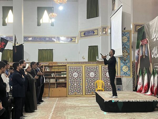 حضور قائم‌مقام معاون وزیر در سازمان دانش‌آموزی در  راهپیمایی ۱۳ آبان شهرک مروارید بندرعباس