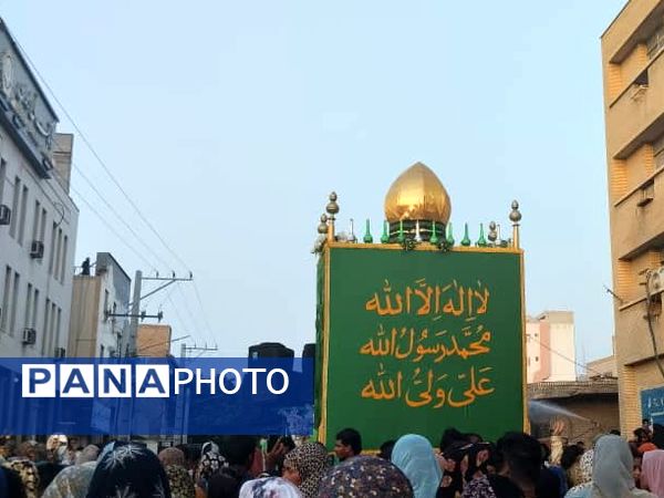 آیین سنتی منبر گردانی در شهرستان میناب 