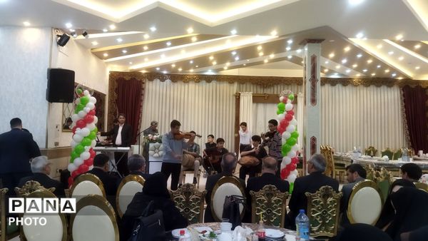 گرامیداشت هفته امور تربیتی در تالار فرهنگیان نیشابور  