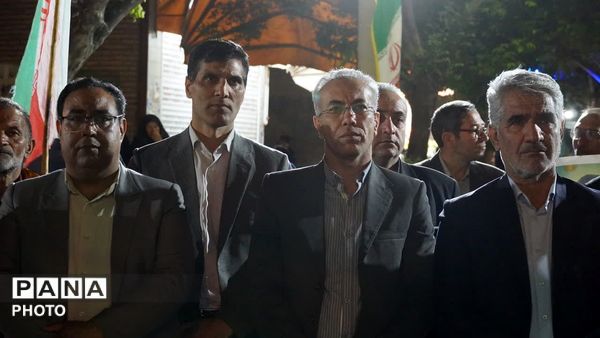 حضور مدیر کل خراسان شمالی در هفتاد و سومین شب از اجتماعات شبانه در شهر غلامان
