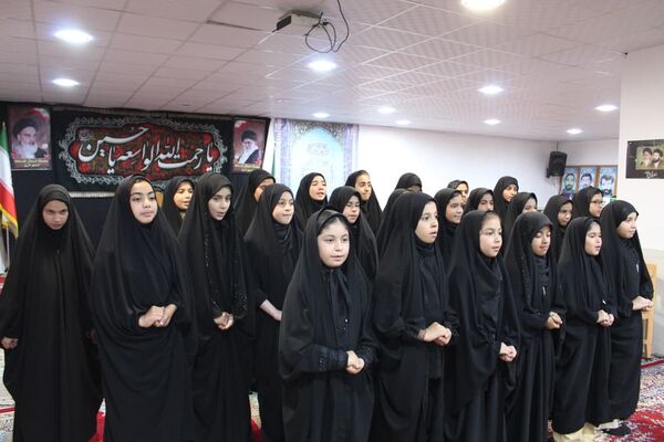 مجلس زینبی دختران قرآنی شهر درق 