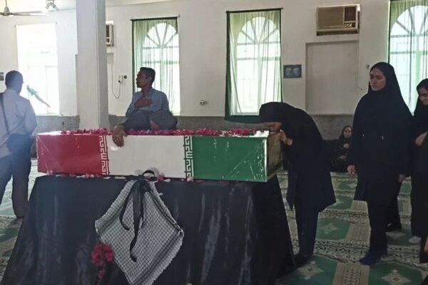 شهید گمنام مهمان مردم روستای رضوان شد
