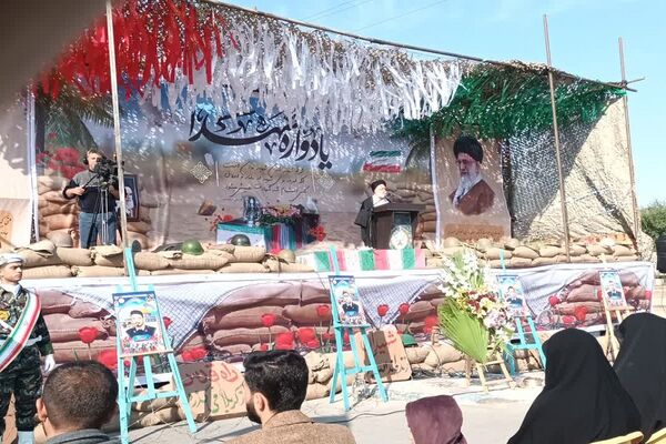 تشییع پیکر پاک شهید گمنام پدافندهوایی در بهبهان