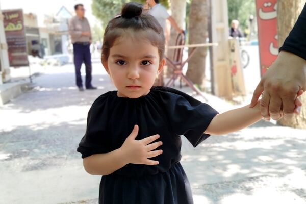 شکوه عزاداران رضوی در لردگان