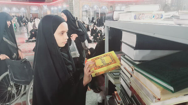 مراسم احیاء سومین شب قدر در حرم حضرت معصومه(س)