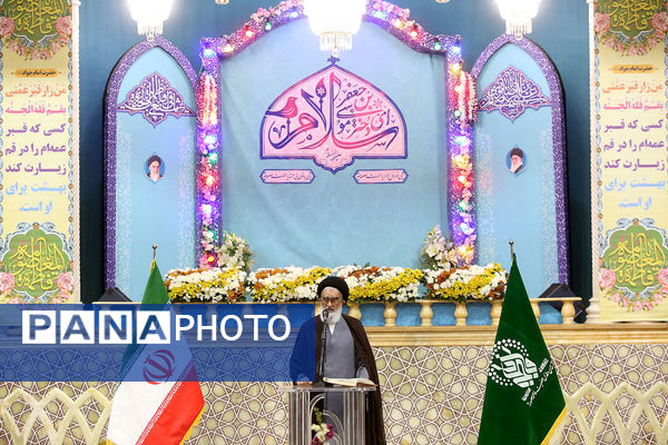 آیین خطبه خوانی خادمان حرم حضرت معصومه(س) به مناسبت روز قم