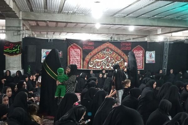مراسم سوگواری احلی من العسل در نصیرشهر