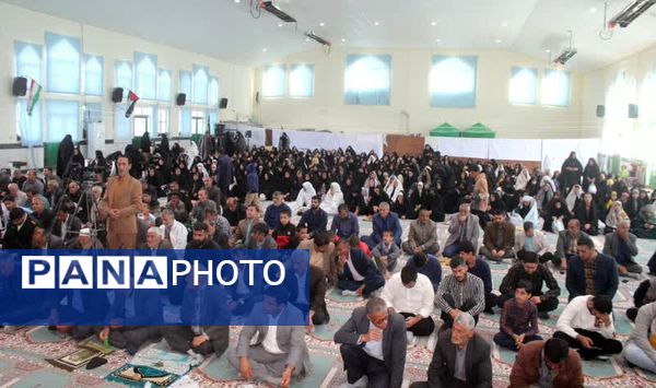 برگزاری نماز عید فطر در مصلی امام رضا (ع) مارگون