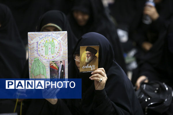 مراسم بزرگداشت شهید «سیدحسن نصرالله» از سوی رهبر معظم انقلاب در قم