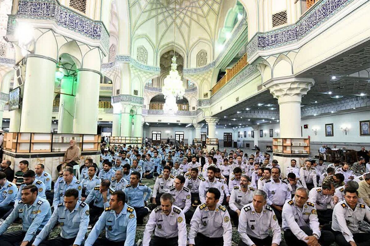 گرامیداشت اربعین سیدالشهدای نیرو‌های مسلح در آستان مقدس حضرت عبدالعظیم حسنی (ع)