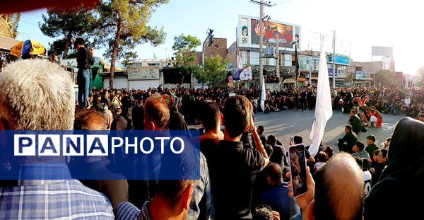 حرکت نمادین کاروان بندی اسد روستای فدافن و آیین نخل گردانی در کاشمر 