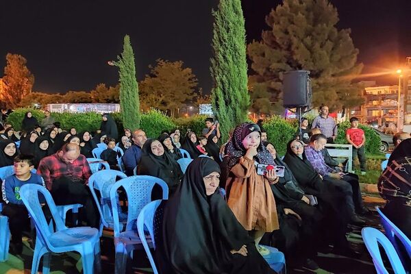 مراسم یادبود شهدای خدمت در شهرستان نیشابور