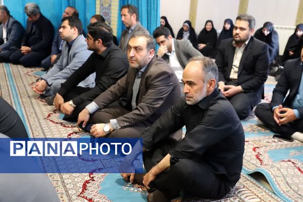 مراسم سالگرد ارتحال امام راحل در اداره‌کل آموزش و پرورش آذربایجان شرقی