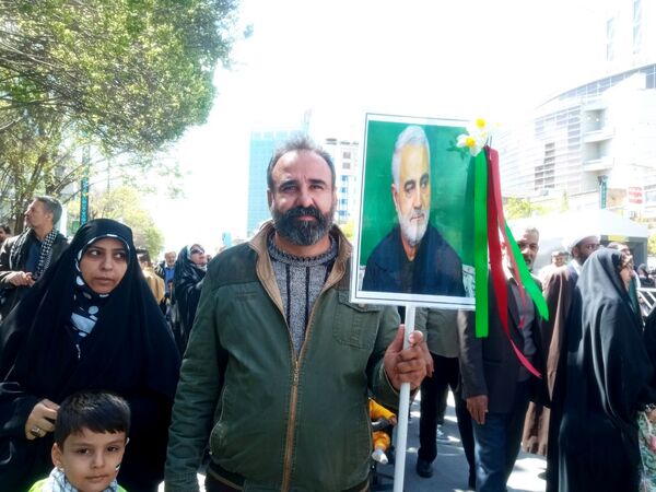 حضور پرشور مشهدی‌ها در راهپیمایی روز قدس؛ فریاد حمایت از فلسطین