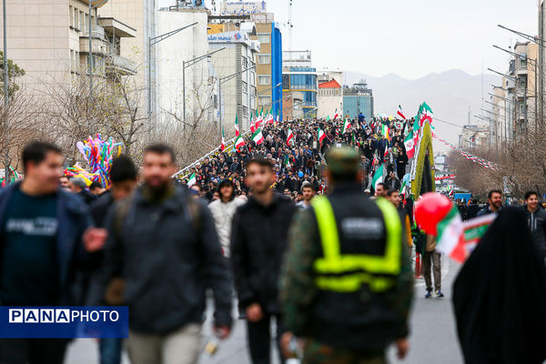 راهپیمایی 22 بهمن ۱۴۰۴ - تهران (۱)
