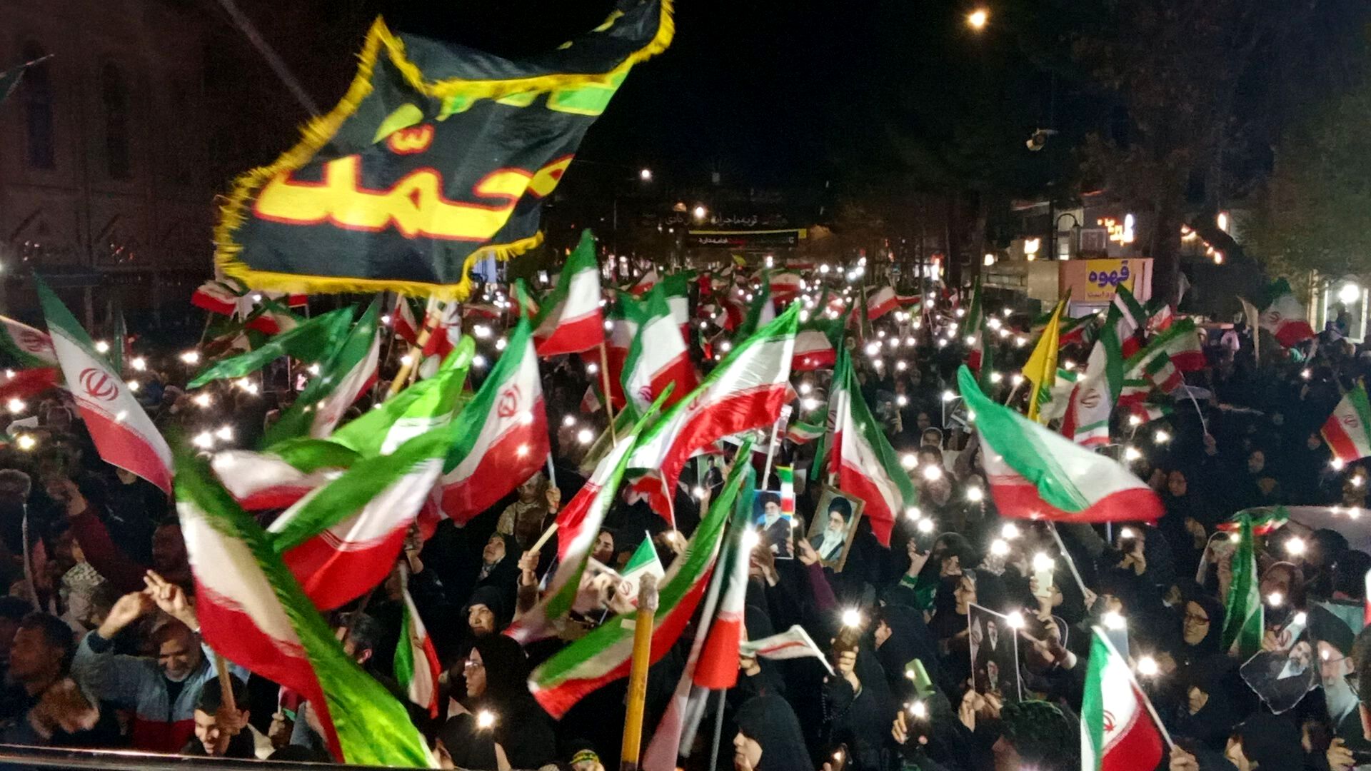 حضور گسترده و پرشور مردم انقلابی نیشابور در خونخواهی شهادت رهبر شهید