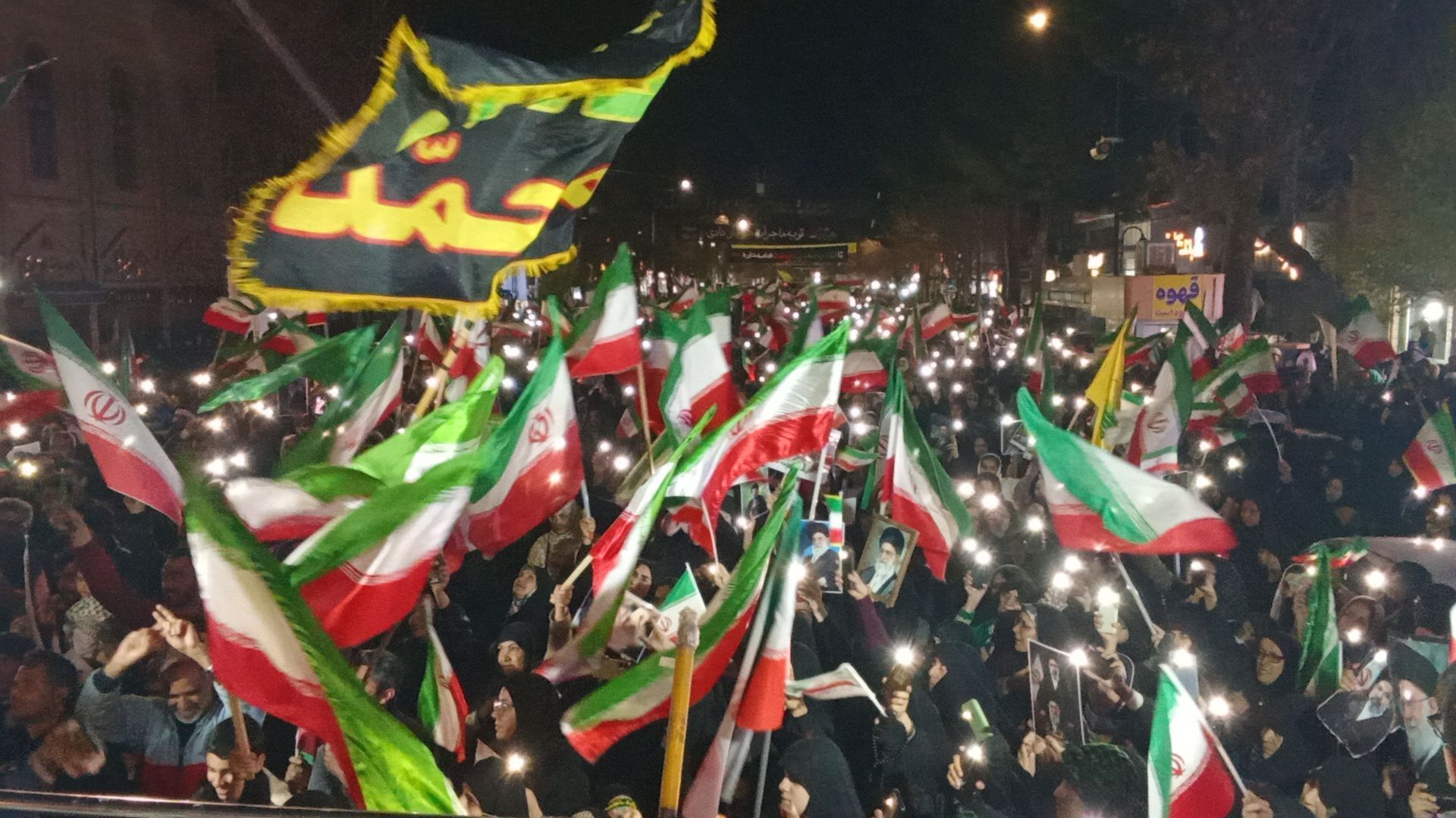 حضور گسترده و پرشور مردم انقلابی نیشابور در خونخواهی شهادت رهبر شهید