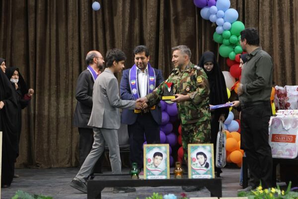 آیین گرامیداشت بیست‌وششمین سالروز تأسیس سازمان دانش‌آموزی در کاشان
