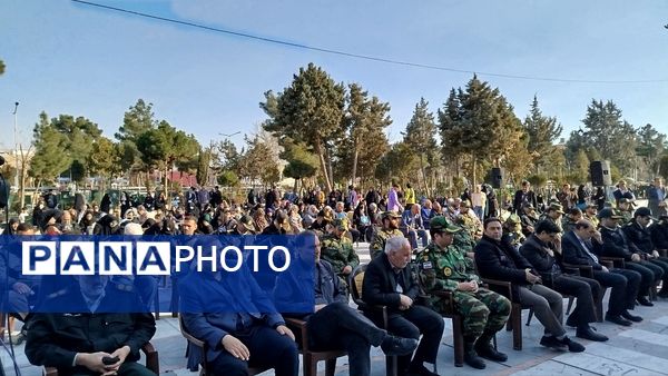 آیین گلباران مزار شهدای امامزاده محمد کرج