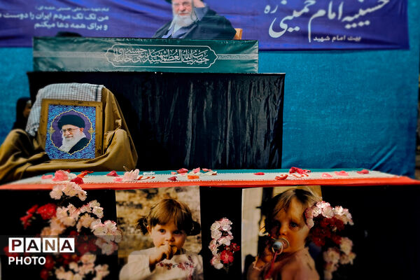 هم‌نوایی با تهران؛ آیین وداع آباده‌ای‌ها با رهبر شهید