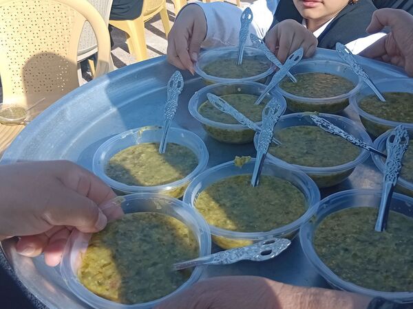 برگزاری مراسم پرفیض دعای ندبه در تپه نورالشهدا شهر نقنه