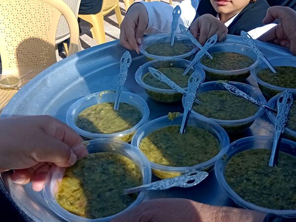 برگزاری مراسم پرفیض دعای ندبه در تپه نورالشهدا شهر نقنه