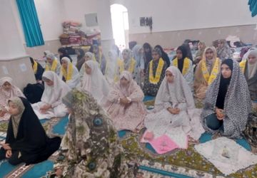 از کلاس درس تا خلوت بندگی؛ دانش‌آموزان مهمان اعتکاف شدند