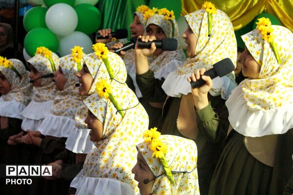 عید غدیرخم در پیاده‌راه بوعلی 