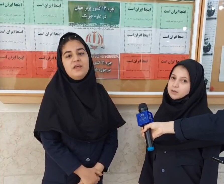  سپاس از دلاور مردان سپاه پاسداران در دبیرستان حضرت زینب کبری شهر نوش آباد 