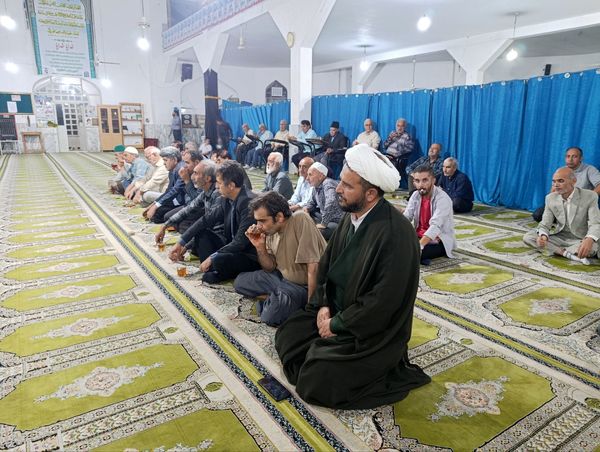 مراسم بزرگداشت شهدای دولت در مسجد جامع آشخانه