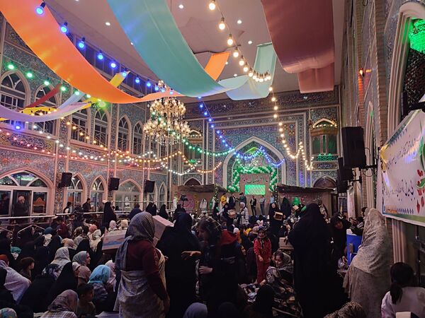 جشن باشکوه ولادت حضرت فاطمه زهرا (س) و روز مادر در نیشابور در تکیه ابوالفضلی