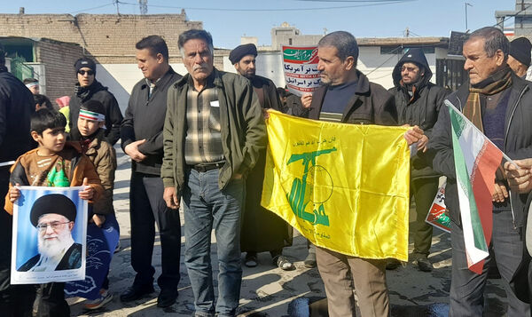راهپیمایی 22 بهمن در شهر جعفریه قم