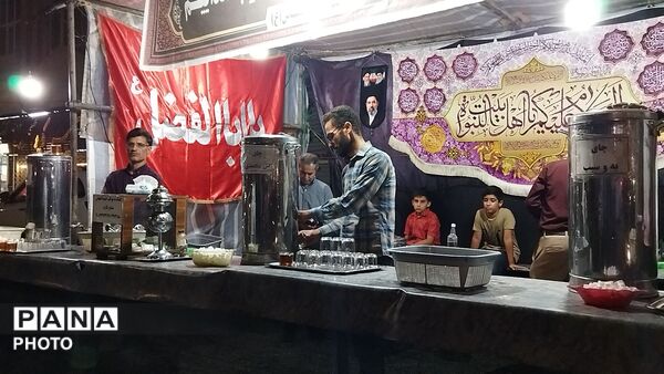 گذری بر فعالیت موکب خیمه العباس در شب صد و نود و پنجم از اجتماعات 