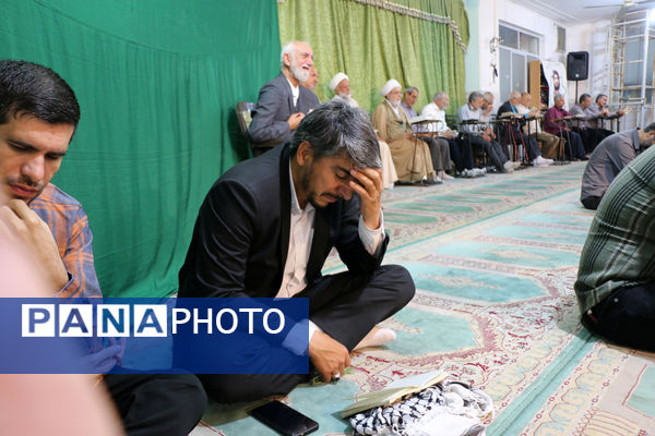 یادواره سادات شهید و چهلم شهدای خدمت در قم