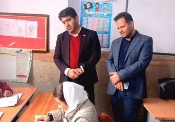 بازدید از مدارس عشایری  شهرستان ملارد 