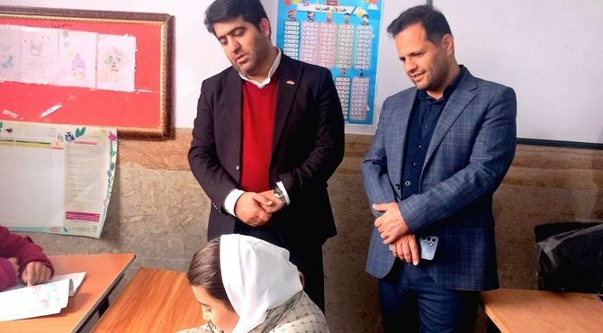 بازدید از مدارس عشایری  شهرستان ملارد 