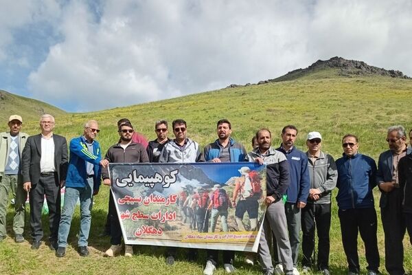 همایش پیاده‌روی ادارات در شهرستان دهگلان