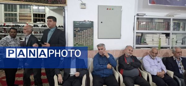 برگزاری یادواره شهدا در روستای نامن شهرستان داورزن