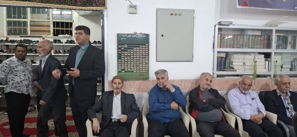 برگزاری یادواره شهدا در روستای نامن شهرستان داورزن