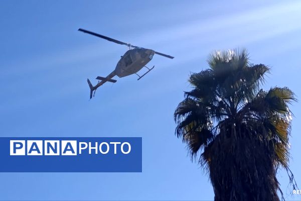 گل‌های سپاس بر مزار قهرمانان شیراز